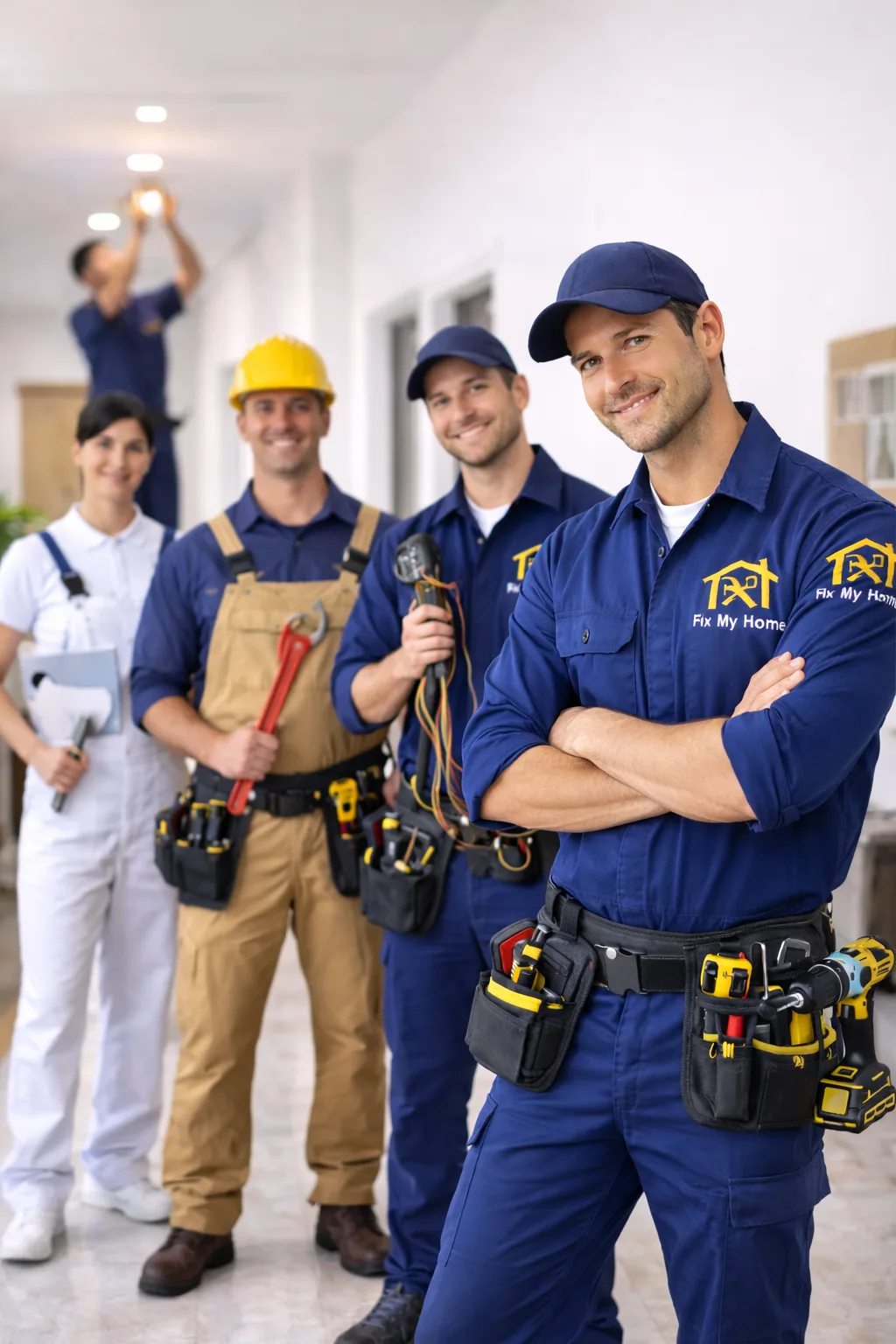 Fix My Home team in Dubai